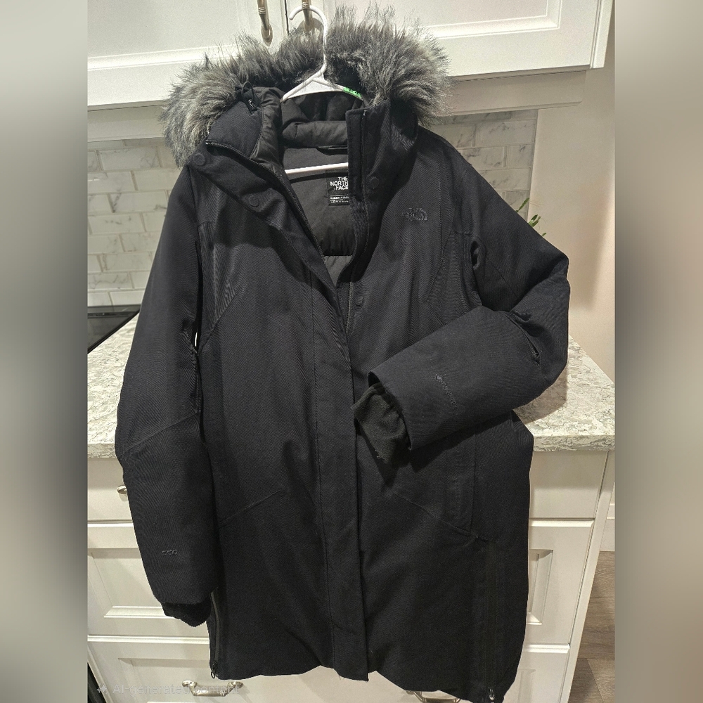 The North Face Womens Goretex Down Feather Parka Sz M